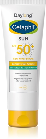 Daylong Cetaphil SUN Sensitive легкий захисний гель-крем для чутливої шкіри
