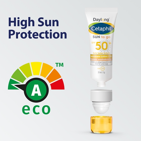 Daylong Cetaphil SUN To Go Liposomale Lotion + Stick opalovací krém v tyčince pro citlivou pleť