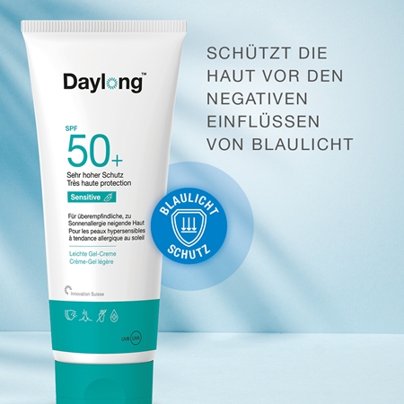 Daylong Sensitive Face Gel-Fluid SPF 50+ schützendes Gel-Fluid für das Gesicht