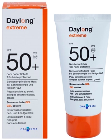 Daylong Extreme ochranný gél pre mastnú a citlivú pleť SPF 50+