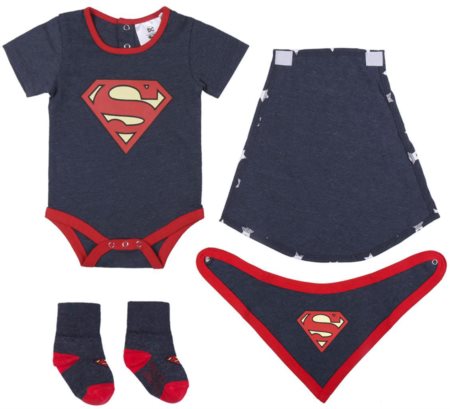 DC Comics Superman dárková sada pro miminka