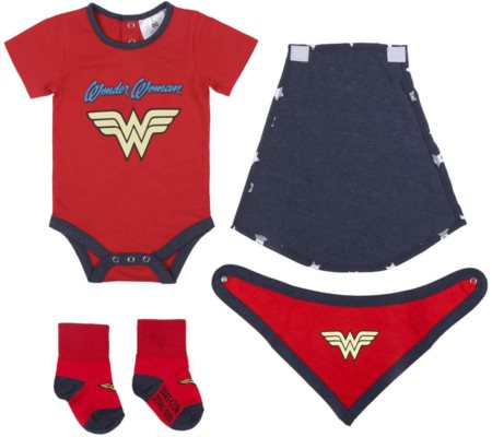 DC Comics Wonder Woman coffret cadeau pour les bébés