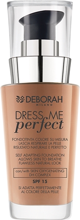 Deborah Milano Dress Me Perfect fondotinta per un look naturale SPF 15