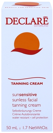 Declaré Sun Sensitive crème auto-bronzante visage
