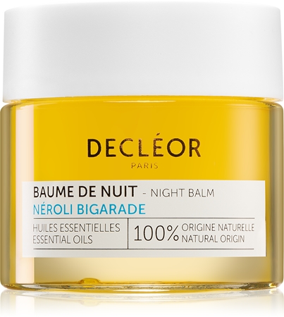 Decléor Néroli Bigarade Baume de Nuit Kosteuttava Yövoide Intensiiviseen Palautumiseen Eteerisillä Öljyillä