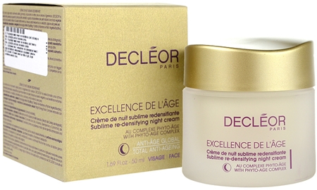 Decléor Excellence de L´Âge Anti-Âge Global Nachtcreme gegen Falten für reife Haut