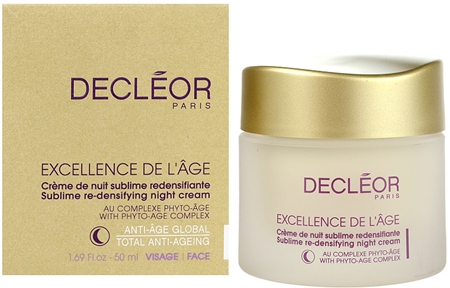 Decléor Excellence de L´Âge Anti-Âge Global Nachtcreme gegen Falten für reife Haut