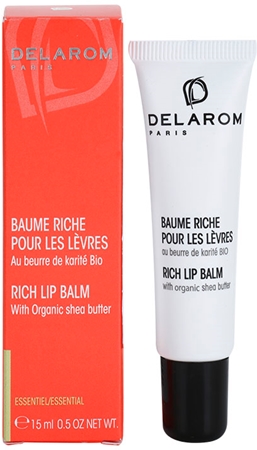 Delarom Essential bálsamo labial con manteca de karité biológica