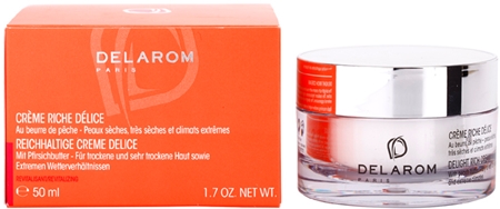 Delarom Revitalizing reichhaltige Creme mit Pfirsichbutter