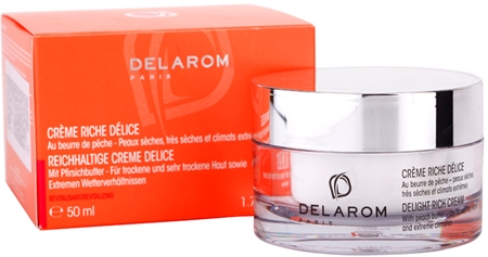 Delarom Revitalizing reichhaltige Creme mit Pfirsichbutter
