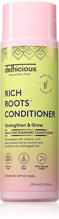 delhicious RICH ROOTS Repair & Shine Conditioner Restoring Conditioner for shiny and soft hair