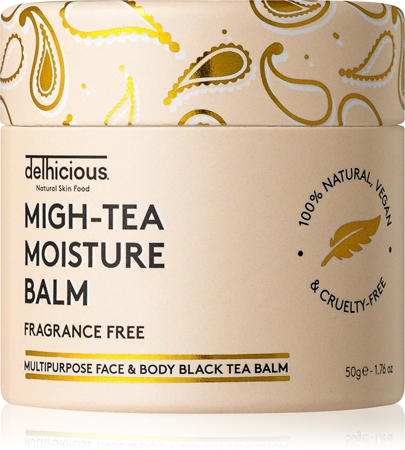 delhicious MIGH-TEA MOISTURE BALM multifunkční balzám pro velmi suchou a citlivou pleť