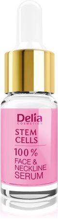 Delia Cosmetics Professional Face Care Stem Cells intenzivní zpevňující a protivráskové sérum s kmenovými buňkami na obličej, krk a dekolt