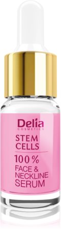 Delia Cosmetics Professional Face Care Stem Cells интензивен стягащ серум против бръчки със стволови клетки за лице, врат и деколкте
