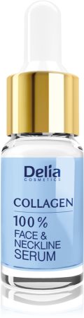 Delia Cosmetics Professional Face Care Collagen intensives feuchtigkeitsspendendes Serum gegen Falten für Gesicht, Hals und Dekolleté