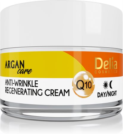 Delia Cosmetics Argan Care regenerační protivráskový krém s koenzymem Q10