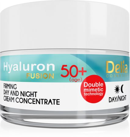 Delia Cosmetics Hyaluron Fusion 50+ crème anti-rides raffermissante
