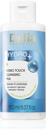 Delia Cosmetics Hydro Fusion + delikatne mleczko oczyszczające