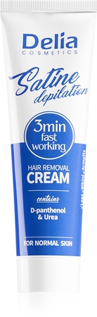 Delia Cosmetics Satine Depilation 3 min Fast Working crème dépilatoire