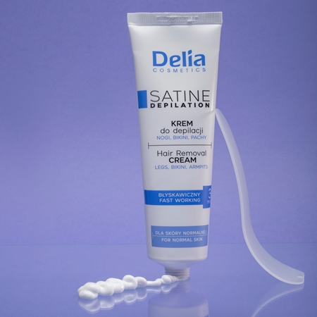 Delia Cosmetics Satine Depilation 3 min Fast Working Hair Removal Cream