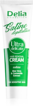 Delia Cosmetics Satine Depilation Ultra-Delicate crema depilatoria para pieles sensibles