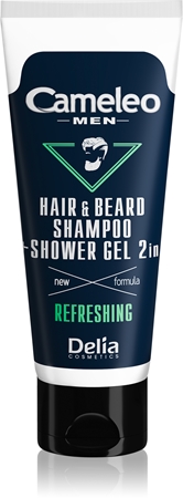 Delia Cosmetics Cameleo Men champô e gel de duche para cabelo, barba e corpo