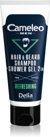 Delia Cosmetics Cameleo Men szampon i żel pod prysznic do włosów, zarostu i ciała