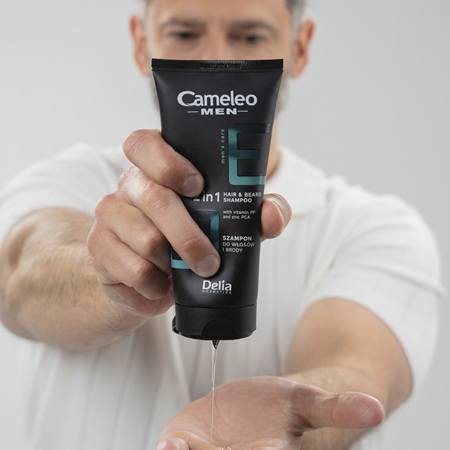 Delia Cosmetics Cameleo Men Shampoo and Body Wash for hair, beard and body
