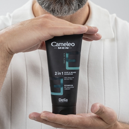Delia Cosmetics Cameleo Men Shampoo and Body Wash for hair, beard and body