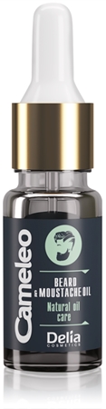 Delia Cosmetics Cameleo Men aceite nutritivo para barba y bigote