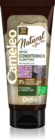 Delia Cosmetics Cameleo Natural čisticí detoxikační kondicionér