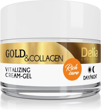 Delia Cosmetics Gold & Collagen Rich Care krem rewitalizujący