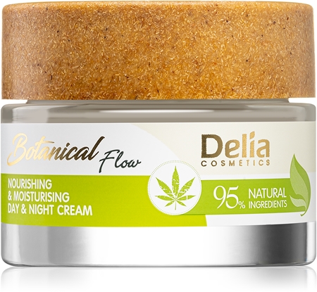 Delia Cosmetics Botanical Flow Hemp Oil подхранващ хидратиращ крем