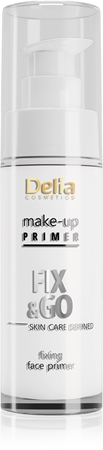 Delia Cosmetics Skin Care Defined Fix & Go prebase de maquillaje con efecto alisante