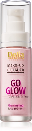 Delia Cosmetics Skin Care Defined Go Glow primer illuminante e unificante viso