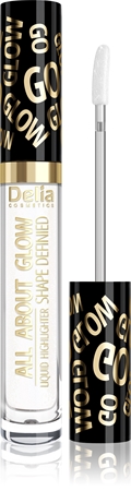 Delia Cosmetics All About Glow Shape Defined iluminador líquido