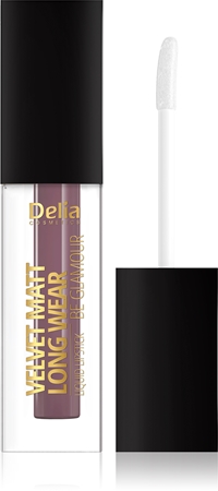 Delia Cosmetics Velvet Matt Long Wear Be Glamour langanhaltender Lippenstift mit mattierendem Effekt