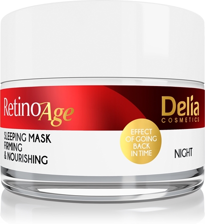 Delia Cosmetics Retino Age θρεπτική και συσφικτική μάσκα νύχτας