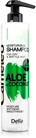 Delia Cosmetics Cameleo Aloe & Coconut szampon nawilżający do włosów suchych i łamliwych