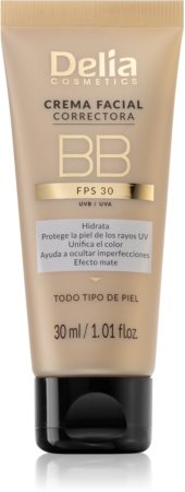 Delia Cosmetics BB crème teintée visage SPF 30