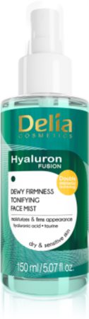 Delia Cosmetics Hyaluron Fusion Tonisierendes Gesichtsnebel-Spray mit festigender Wirkung