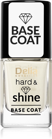 Delia Cosmetics Hard & Shine podkladový lak na nehty