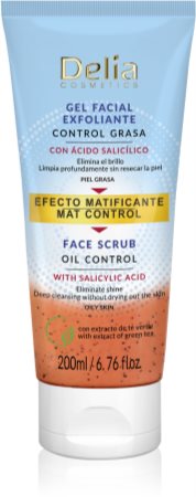 Delia Cosmetics Oil Control exfoliant facial cu acid salicilic