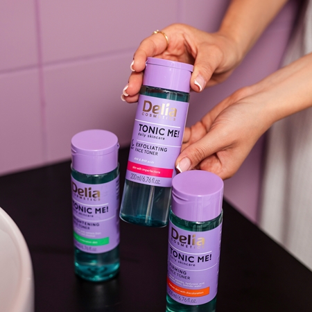 Delia Cosmetics Tonic Me! Gentle Exfoliating Tonic night