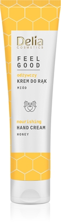 Delia Cosmetics Feel Good nourishing hand cream with honey