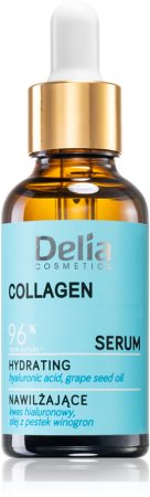 Delia Cosmetics Collagen sérum hydratant visage, cou et décolleté