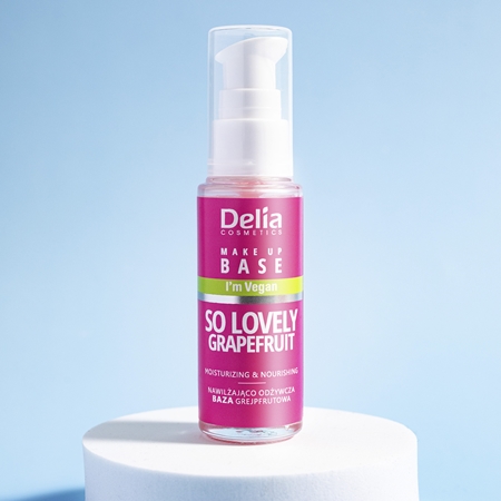 Delia Cosmetics So Lovely Grapefruit prebase de maquillaje