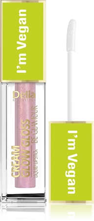 Delia Cosmetics I'm Vegan lip gloss