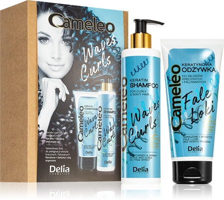 Delia Cosmetics Cameleo Waves and Curls Geschenkset (für welliges und lockiges Haar)
