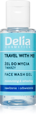 Delia Cosmetics Travel with me čisticí gel na obličej